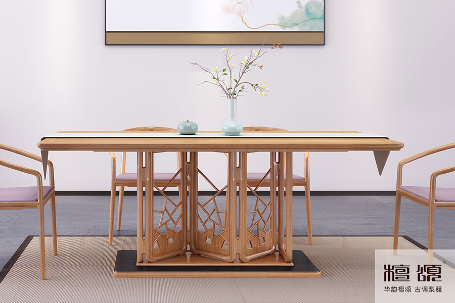 新中式家具·檀颂意系列：虚实变幻间，是一种张弛有度的大智慧